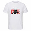 Maillot de Sport Homme Karate Minimaliste - T-Shirt Respirant Polyester Manches Courtes - Cadeau Sportif Anniversaire Noël Fête des Pères