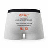 Caleçon Un Charly Aussi Génial - Humour Boxer Gris Idée Cadeau