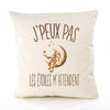Housse de Coussin Premium étoiles Astrologie Version Blanc - Coton Canvas Fairtrade Beige Idée Cadeau Décoration Canapé