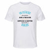 Maillot de Sport Homme pour Un Platrier Formidable Blanc - T-Shirt Respirant Polyester Manches Courtes - Cadeau Sportif Anniversaire Noël Fête des Pères