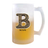 Verre à Bière Benoit Lettre Viking | Chope de Bière Pinte | Idée Cadeau Prénom Motard Jeux de Rôle Vidéo Anniversaire Papa Collègue Départ Retraite Noël