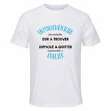 Maillot de Sport Homme pour Un Psychometricien Formidable Blanc - T-Shirt Respirant Polyester Manches Courtes - Cadeau Sportif Anniversaire Noël Fête des Pères