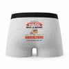 Caleçon Belles-Meres Bricoleuse - Humour Boxer Gris Idée Cadeau Fête des Pères