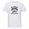 Maillot de Sport Homme Tracteur Octogenaire - T-Shirt Respirant Polyester Manches Courtes - Cadeau Sportif Anniversaire Noël Fête des Pères
