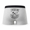 Caleçon Waterpolo - Humour Boxer Gris Idée Cadeau Passion