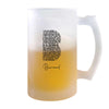 Verre à Bière Bernard Lettre Littérature | Chope de Bière Pinte | Idée Cadeau Prénom Livre Lecture Anniversaire Papa Collègue Départ Retraite Noël