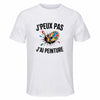 Maillot de Sport Homme Peinture J'peux Pas - T-Shirt Respirant Polyester Manches Courtes - Cadeau Sportif Anniversaire Noël Fête des Pères