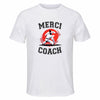 Maillot de Sport Homme pour Merci Judo Coach - T-Shirt Respirant Polyester Manches Courtes - Cadeau Sportif Anniversaire Noël Fête des Pères