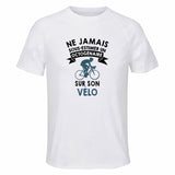 Maillot de Sport Homme Velo Octogenaire - T-Shirt Respirant Polyester Manches Courtes - Cadeau Sportif Anniversaire Noël Fête des Pères