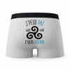 Caleçon Breton - Humour Boxer Gris Idée Cadeau Passion