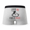 Caleçon Lancer du Poids - Humour Boxer Gris Idée Cadeau Passion