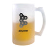Verre à Bière Benjamin Lettre Chaine | Chope de Bière Pinte | Idée Cadeau Prénom Motard Biker Mob Anniversaire Papa Collègue Départ Retraite Noël