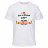 Maillot de Sport Homme Meilleur Papy Super Pouvoir Cadeau Anniversaire Noël Fête des Pères T-Shirt Respirant Polyester