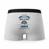 Caleçon Papa Coach - Humour Boxer Gris Idée Cadeau Fête des Pères