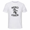 Maillot de Sport Homme pour Merci Equitation Coach - T-Shirt Respirant Polyester Manches Courtes - Cadeau Sportif Anniversaire Noël Fête des Pères