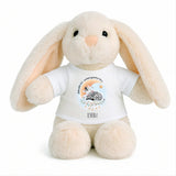 Peluche Lapin Bébé Doudou Lyam Adorable Quand Je Dors Cadeau Naissance Nouveau-Né Baby Shower