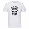 Maillot de Sport Homme Tarot Octogenaire - T-Shirt Respirant Polyester Manches Courtes - Cadeau Sportif Anniversaire Noël Fête des Pères
