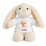 Peluche Lapin Bébé Doudou Noemie Princesse Écureuil Cadeau Naissance Fille Nouveau-Né Baby Shower