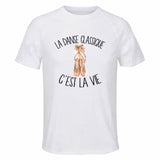Maillot de Sport Homme Danse Classique C'est La Vie - T-Shirt Respirant Polyester Manches Courtes - Cadeau Sportif Anniversaire Noël Fête des Pères