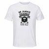 Maillot de Sport Homme Ski Quarantenaire - T-Shirt Respirant Polyester Manches Courtes - Cadeau Sportif Anniversaire Noël Fête des Pères