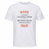 Maillot de Sport Homme pour Un Claude Aussi Genial - T-Shirt Respirant Polyester Manches Courtes - Cadeau Sportif Anniversaire Noël Fête des Pères