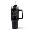 Mug isotherme Nolan Liste des enfants sages Noir