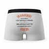 Caleçon Un Magasinier Aussi Génial - Humour Boxer Gris Idée Cadeau