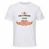 Maillot de Sport Homme Meilleur Naim Super Pouvoir Cadeau Anniversaire Noël Fête des Pères T-Shirt Respirant Polyester