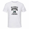 Maillot de Sport Homme Aquabike Trentenaire - T-Shirt Respirant Polyester Manches Courtes - Cadeau Sportif Anniversaire Noël Fête des Pères