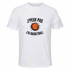 Maillot de Sport Homme Basketball J'peux Pas - T-Shirt Respirant Polyester Manches Courtes - Cadeau Sportif Anniversaire Noël Fête des Pères