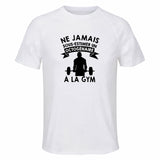 Maillot de Sport Homme sous Estimer Gym 1 Copie 3 Octogenaire - T-Shirt Respirant Polyester Manches Courtes - Cadeau Sportif Anniversaire Noël Fête des Pères