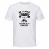 Maillot de Sport Homme Chasse Quinquagenaire - T-Shirt Respirant Polyester Manches Courtes - Cadeau Sportif Anniversaire Noël Fête des Pères