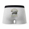 Caleçon Maman Militaire - Humour Boxer Gris Idée Cadeau Fête des Pères