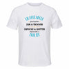 Maillot de Sport Homme pour Un Boulanger Formidable Blanc - T-Shirt Respirant Polyester Manches Courtes - Cadeau Sportif Anniversaire Noël Fête des Pères