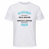Maillot de Sport Homme pour Un Boulanger Formidable Blanc - T-Shirt Respirant Polyester Manches Courtes - Cadeau Sportif Anniversaire Noël Fête des Pères