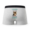 Caleçon Ce Biologiste Le Plus Chouette - Humour Boxer Gris Idée Cadeau