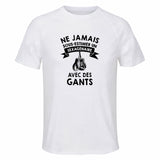 Maillot de Sport Homme Boxe Sexagenaire - T-Shirt Respirant Polyester Manches Courtes - Cadeau Sportif Anniversaire Noël Fête des Pères