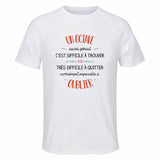 Maillot de Sport Homme pour Un Octave Aussi Genial - T-Shirt Respirant Polyester Manches Courtes - Cadeau Sportif Anniversaire Noël Fête des Pères