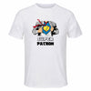 Maillot de Sport Homme Super Patron - T-Shirt Respirant Polyester Manches Courtes - Cadeau Sportif Anniversaire Noël Fête des Pères