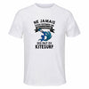 Maillot de Sport Homme Kitesurf 3 Septuagenaire - T-Shirt Respirant Polyester Manches Courtes - Cadeau Sportif Anniversaire Noël Fête des Pères