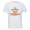 Maillot de Sport Homme Meilleur Oscar Super Pouvoir Cadeau Anniversaire Noël Fête des Pères T-Shirt Respirant Polyester