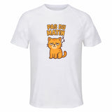 Maillot de Sport Homme Pas du Matin - T-Shirt Respirant Polyester Manches Courtes - Cadeau Sportif Anniversaire Noël Fête des Pères