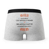 Caleçon Un Felix Aussi Génial - Humour Boxer Gris Idée Cadeau