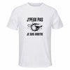 Maillot de Sport Homme Arbitre J'peux Pas - T-Shirt Respirant Polyester Manches Courtes - Cadeau Sportif Anniversaire Noël Fête des Pères