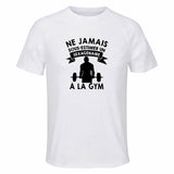 Maillot de Sport Homme sous Estimer Gym 1 Copie 2 Sexagenaire - T-Shirt Respirant Polyester Manches Courtes - Cadeau Sportif Anniversaire Noël Fête des Pères