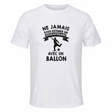 Maillot de Sport Homme Football Quarantenaire - T-Shirt Respirant Polyester Manches Courtes - Cadeau Sportif Anniversaire Noël Fête des Pères