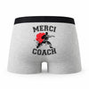 Caleçon Karate - Humour Boxer Gris Idée Cadeau