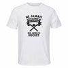 Maillot de Sport Homme Hockey Sexagenaire - T-Shirt Respirant Polyester Manches Courtes - Cadeau Sportif Anniversaire Noël Fête des Pères