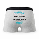 Caleçon Un Dentiste Formidable - Humour Boxer Gris Idée Cadeau