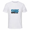 Maillot de Sport Homme Surf Minimaliste - T-Shirt Respirant Polyester Manches Courtes - Cadeau Sportif Anniversaire Noël Fête des Pères